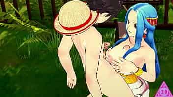 One piece rufy Nefertari Bibi gioco hentai di sesso uncensored Japanese Asian Manga Anime Game..TR3DS..2 video