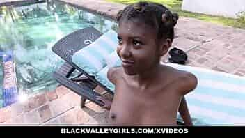 Black Valley Girls - Skinny Teen (Daizy Cooper) Banged By Her Swim Instructor video